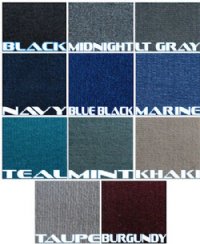 20oz. 6' Wide x 25' Long Marine Carpet