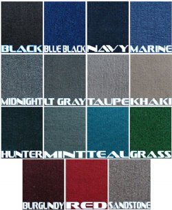 16oz. 6' Wide x 16' Long Marine Carpet