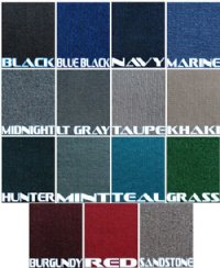 16oz. 6' Wide x 16' Long Marine Carpet