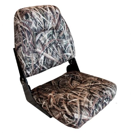 Husky Pro High Back Fishing Seat - Camo Edition 