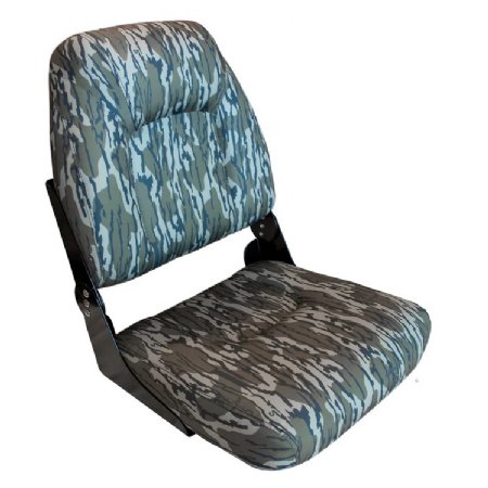 Husky Pro High Back Fishing Seat - Camo Edition 