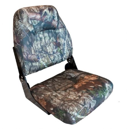 Husky Pro High Back Fishing Seat - Camo Edition 