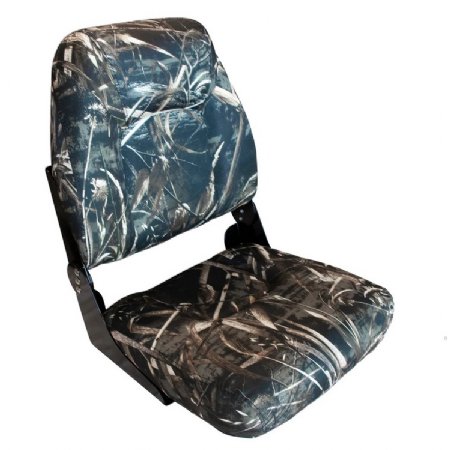 Husky Pro High Back Fishing Seat - Camo Edition 