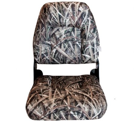 Husky Pro High Back Fishing Seat - Camo Edition 