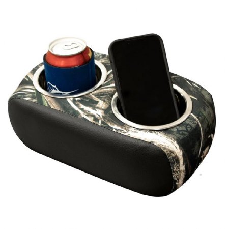 Portable Stainless Double Drink Holder - Camo Edition 