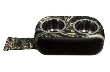 Portable Stainless Double Drink Holder - Camo Edition 