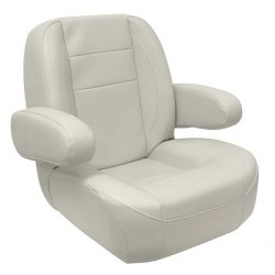 Mid Back Boat Seat w/ Flip Up Arm Rests