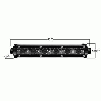 Daytona 13.5" 36W LED Light Bar