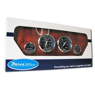 Outboard Gauge Box Set- White or Black