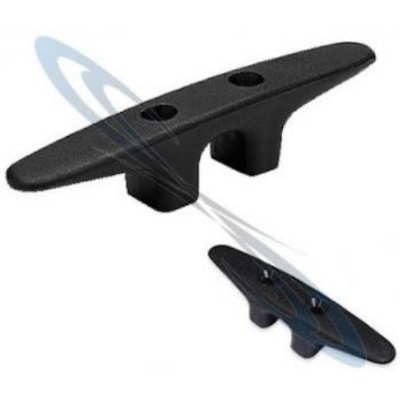 6.5" Black Boat Cleat