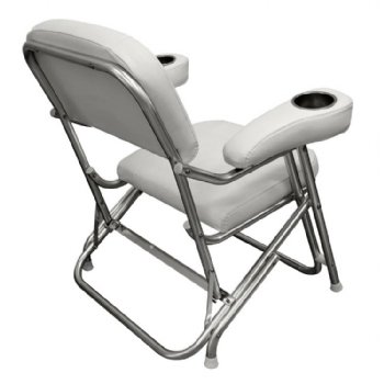 Deluxe Deck Chair with Arm Rest Cup Holders