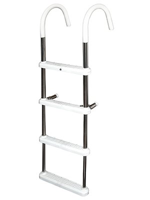 DMT Stainless Steel 11" Hook Depth Gunwale Hook Ladder