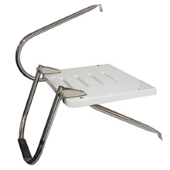 EEQ1 O/B Transom Platform w/One Stainless Steel Arm