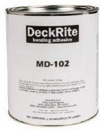 Marideck MD-102 Solvent Pontoon Boat Flooring Adhesive