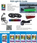 RGB Under Deck Boat Light Kit